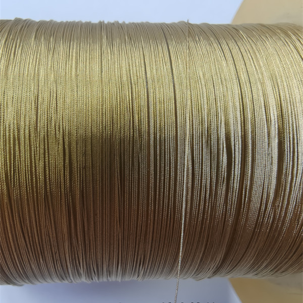 Stranded Tungsten plated Gold Wires  49/0.02 - CITCable